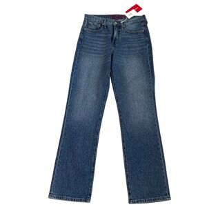 Lucky Brand Womens Straight Leg Jeans Medium Wash Blue Size 6/28L NWT